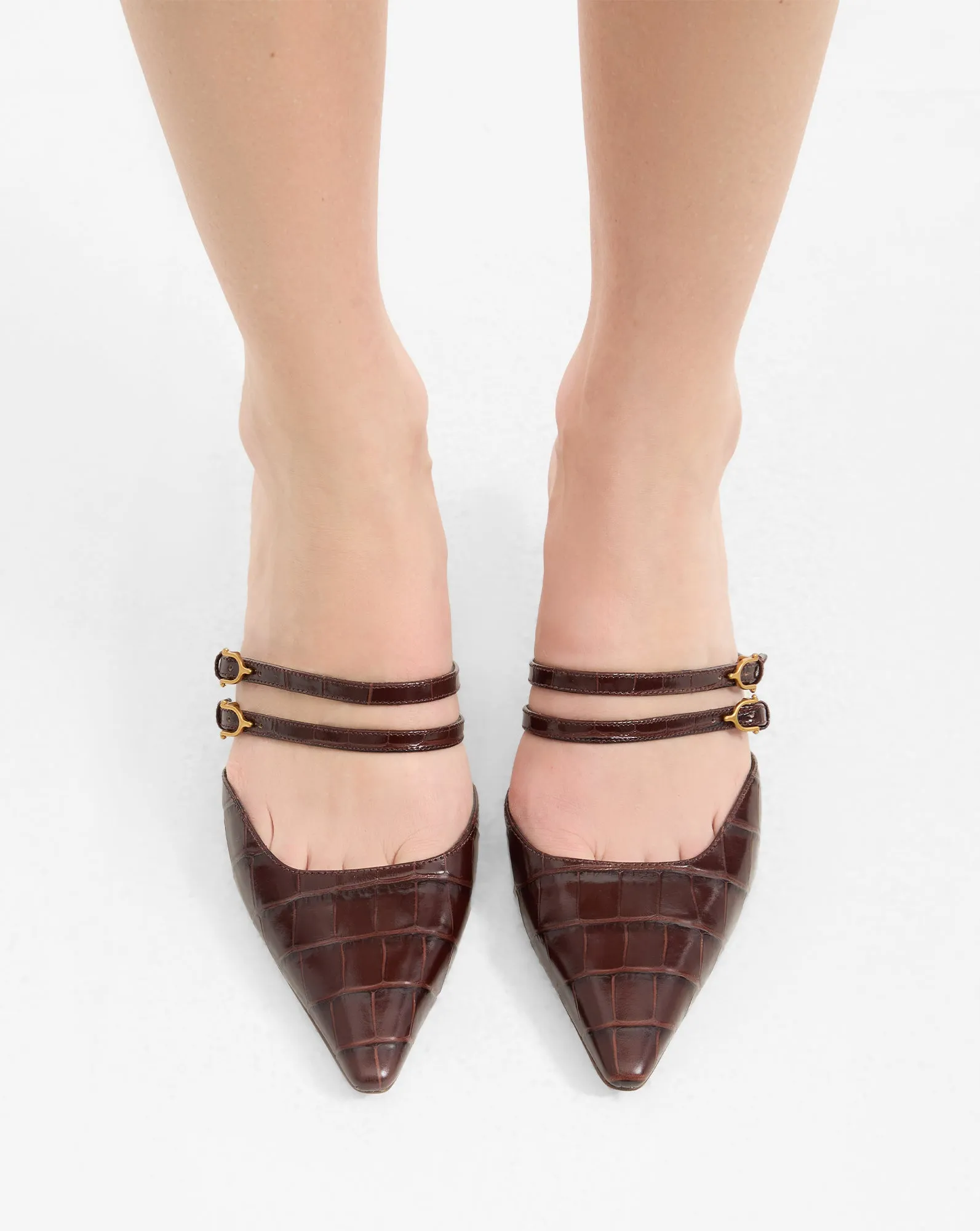 Corrie Kitten-Heel Mule sold by Veronica Beard product image thumbnail 2