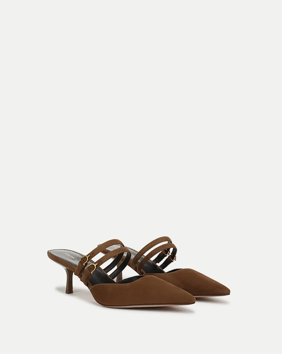 Corrie Kitten-Heel Mule sold by Veronica Beard product image thumbnail 2