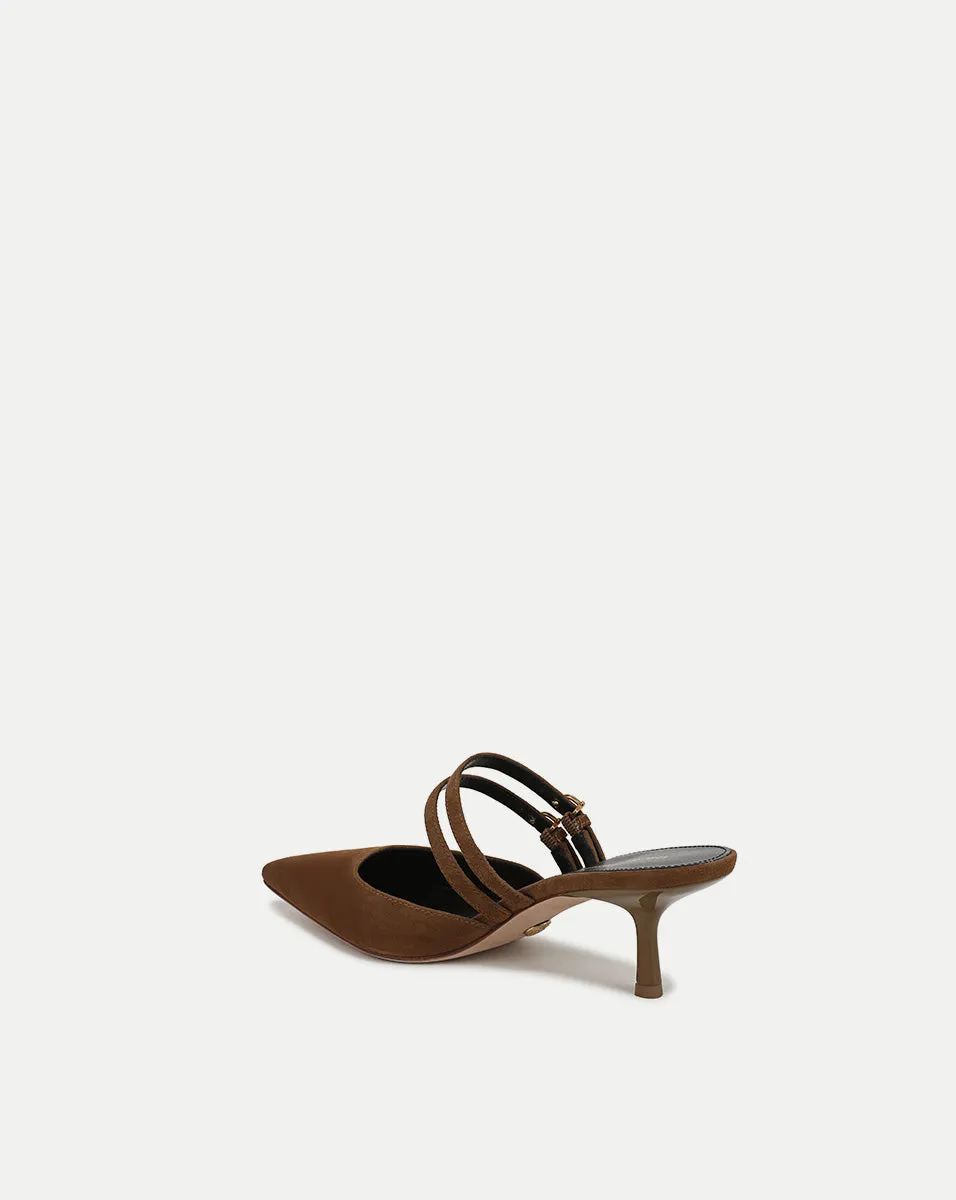 Corrie Kitten-Heel Mule sold by Veronica Beard product image thumbnail 4