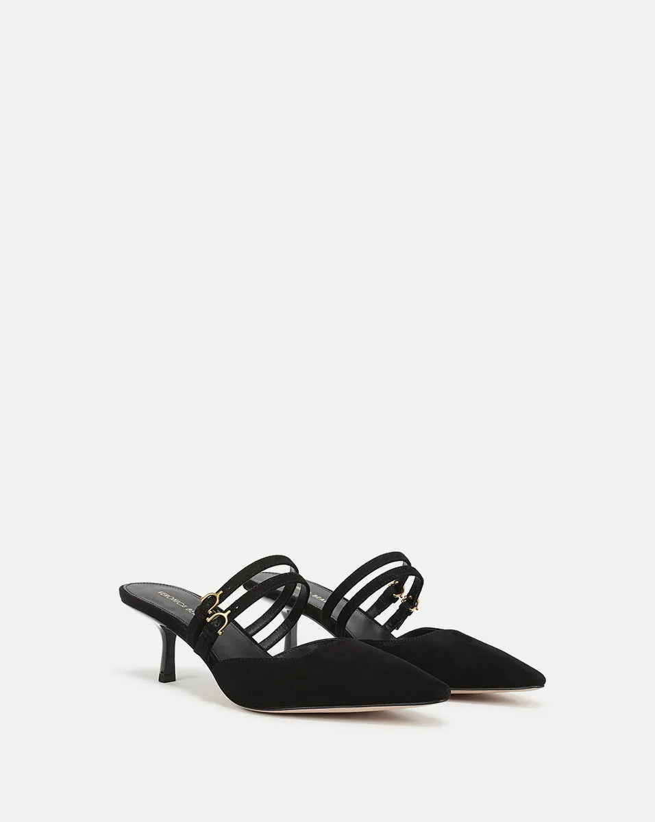 Corrie Kitten-Heel Mule sold by Veronica Beard product image thumbnail 2