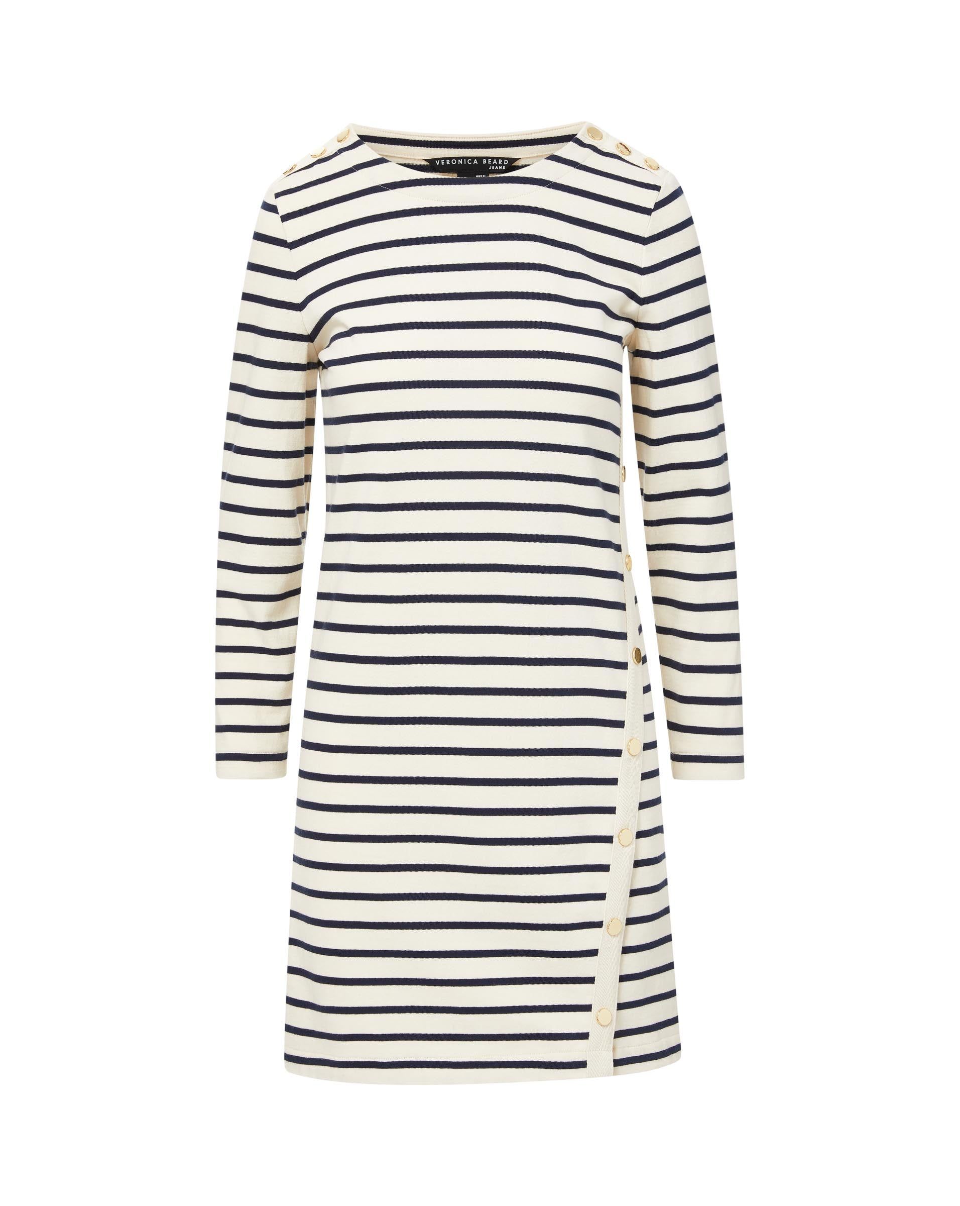 Ruta Striped Dress sold by Veronica Beard product image thumbnail 4