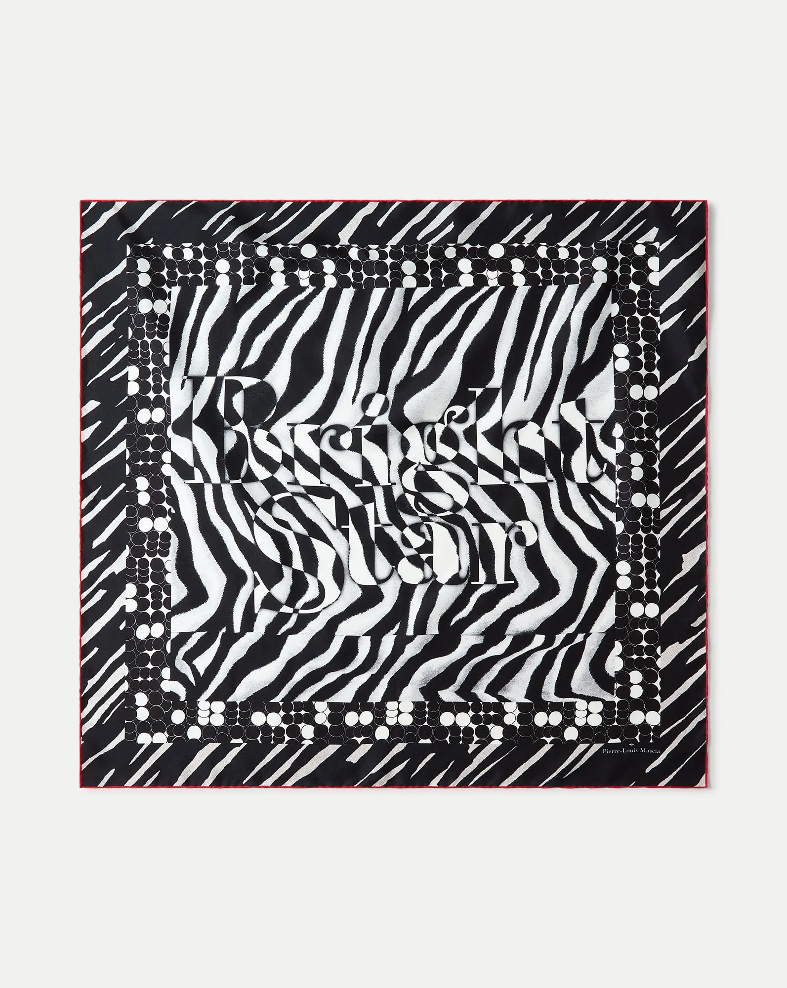 Abstract Bandana Silk Scarf sold by Veronica Beard product image thumbnail 2