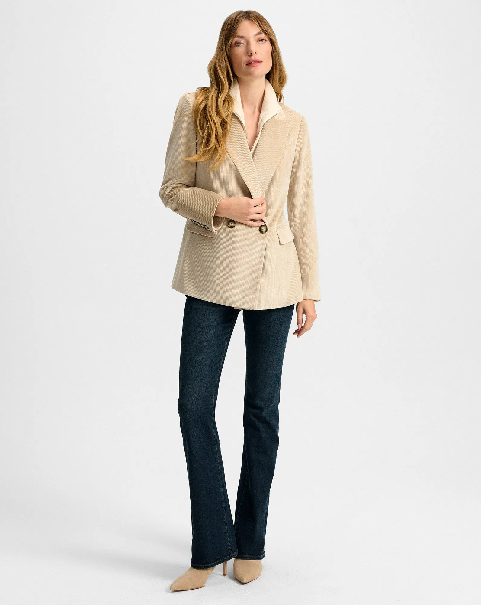 Sevyn Corduroy Dickey Jacket sold by Veronica Beard product image thumbnail 3