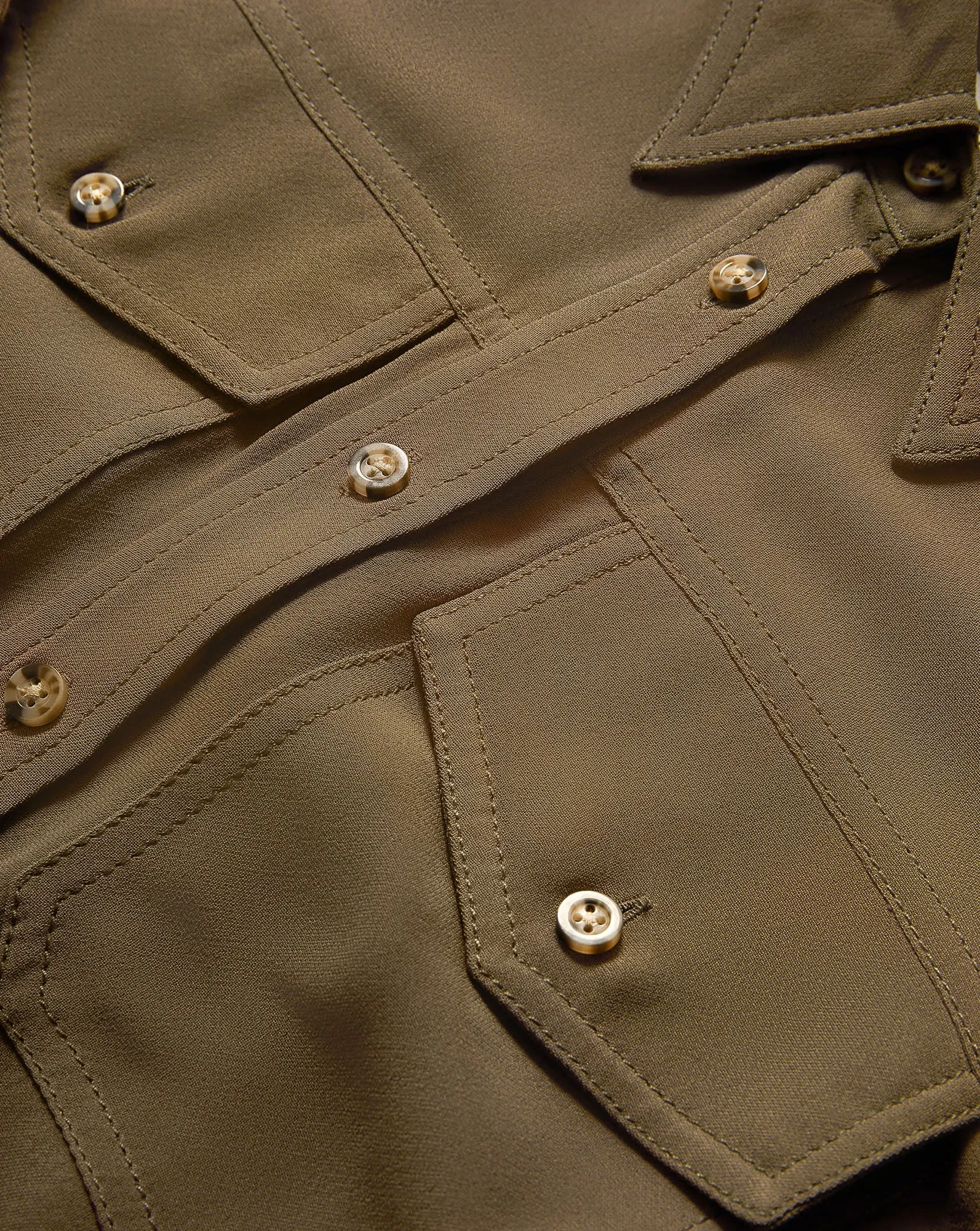 Pepper Button-Down Blouse sold by Veronica Beard product image thumbnail 3