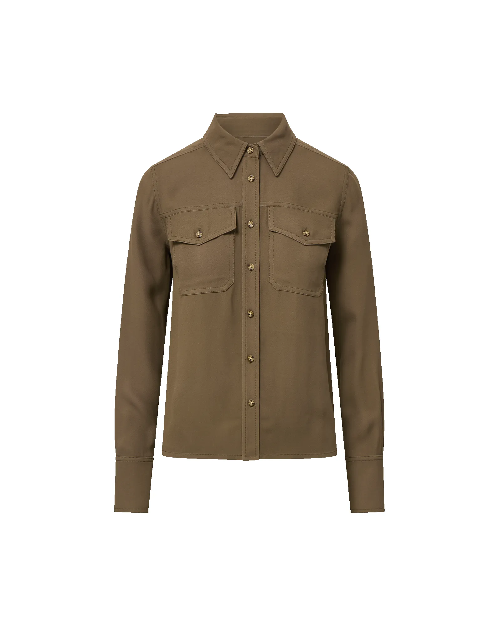 Pepper Button-Down Blouse sold by Veronica Beard product image thumbnail 5