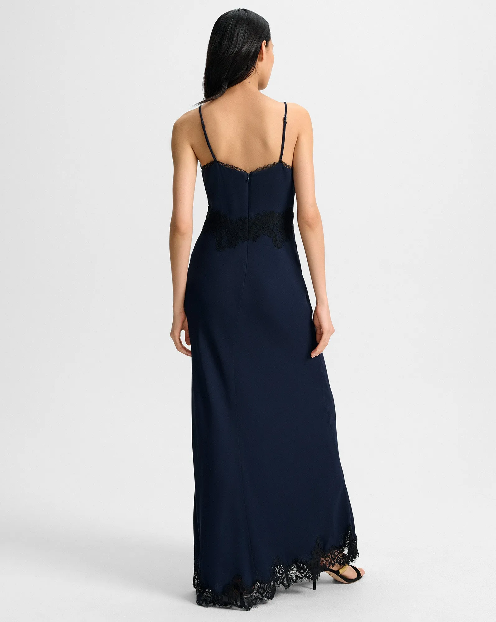 Muriel Lace-Trim Maxi Dress sold by Veronica Beard product image thumbnail 5
