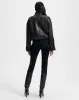 Bateman Cropped Leather Jacket sold by Veronica Beard