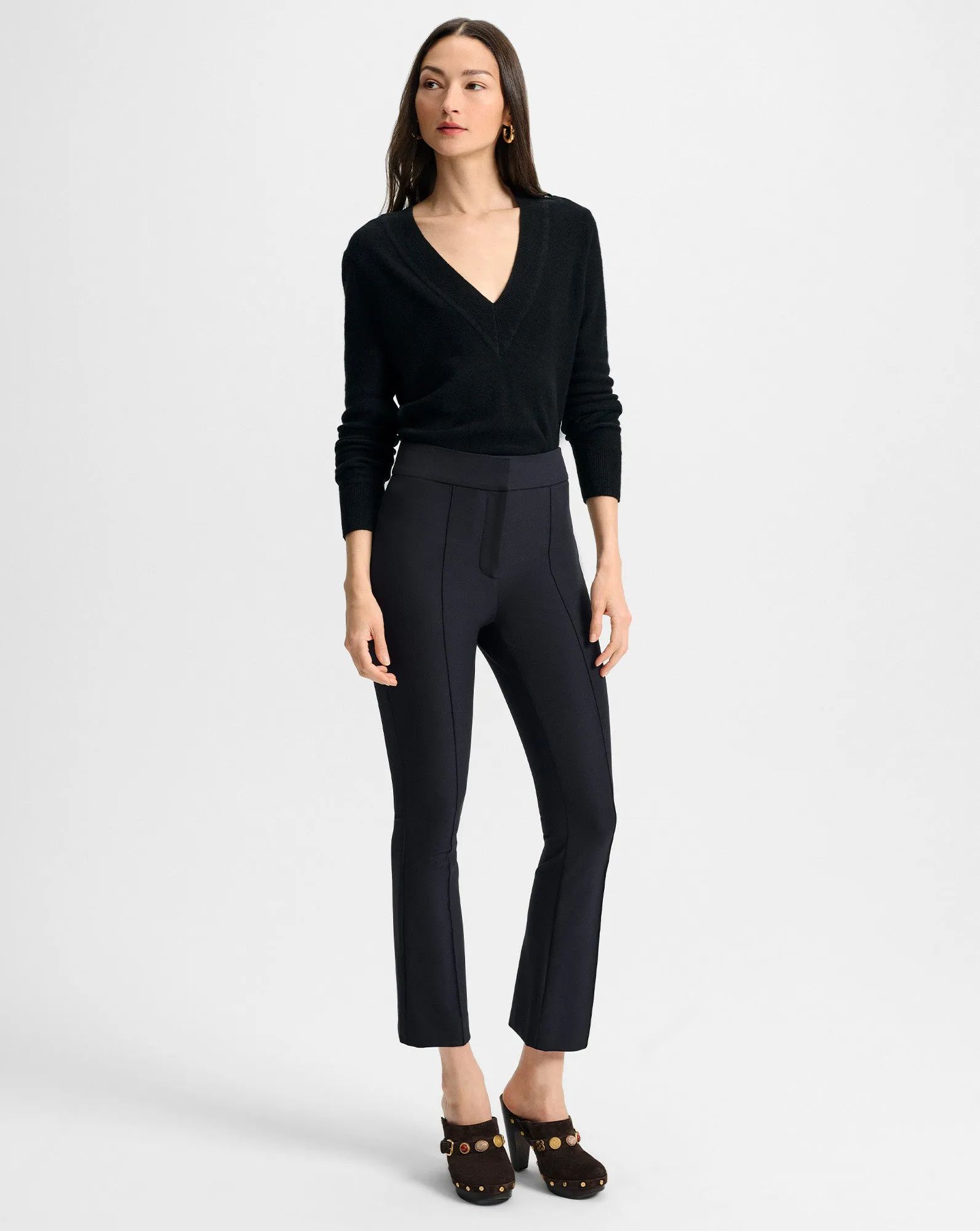 Dell Slim-Leg Pant sold by Veronica Beard