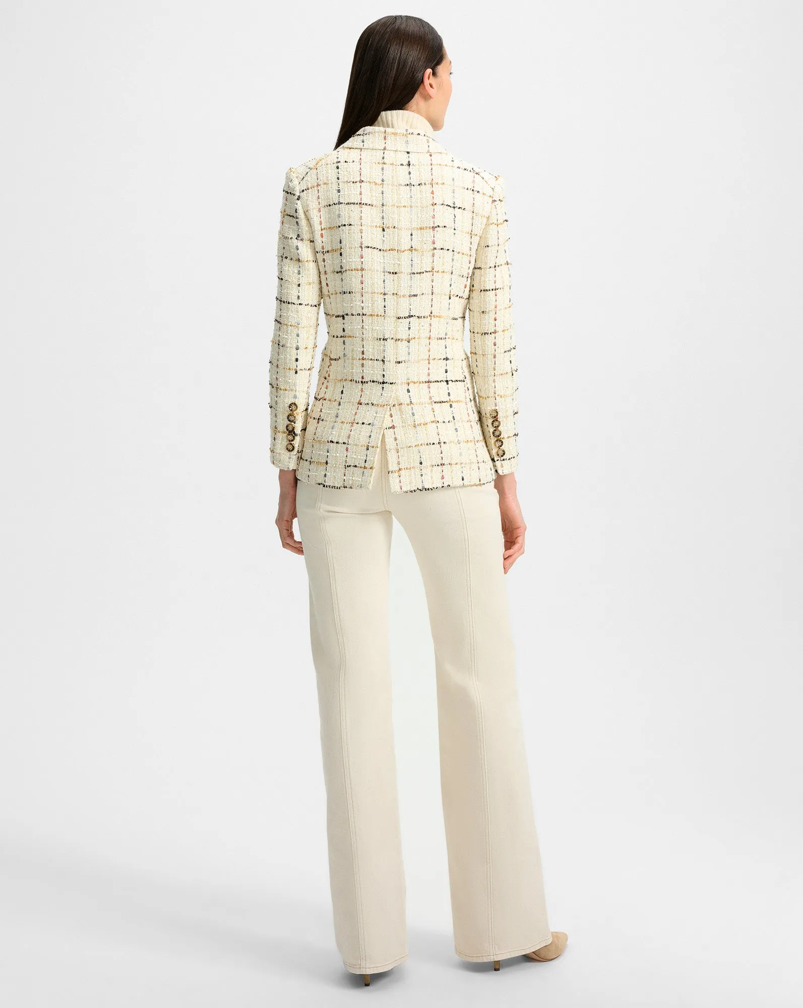 Healy Tweed Dickey Jacket sold by Veronica Beard product image thumbnail 4