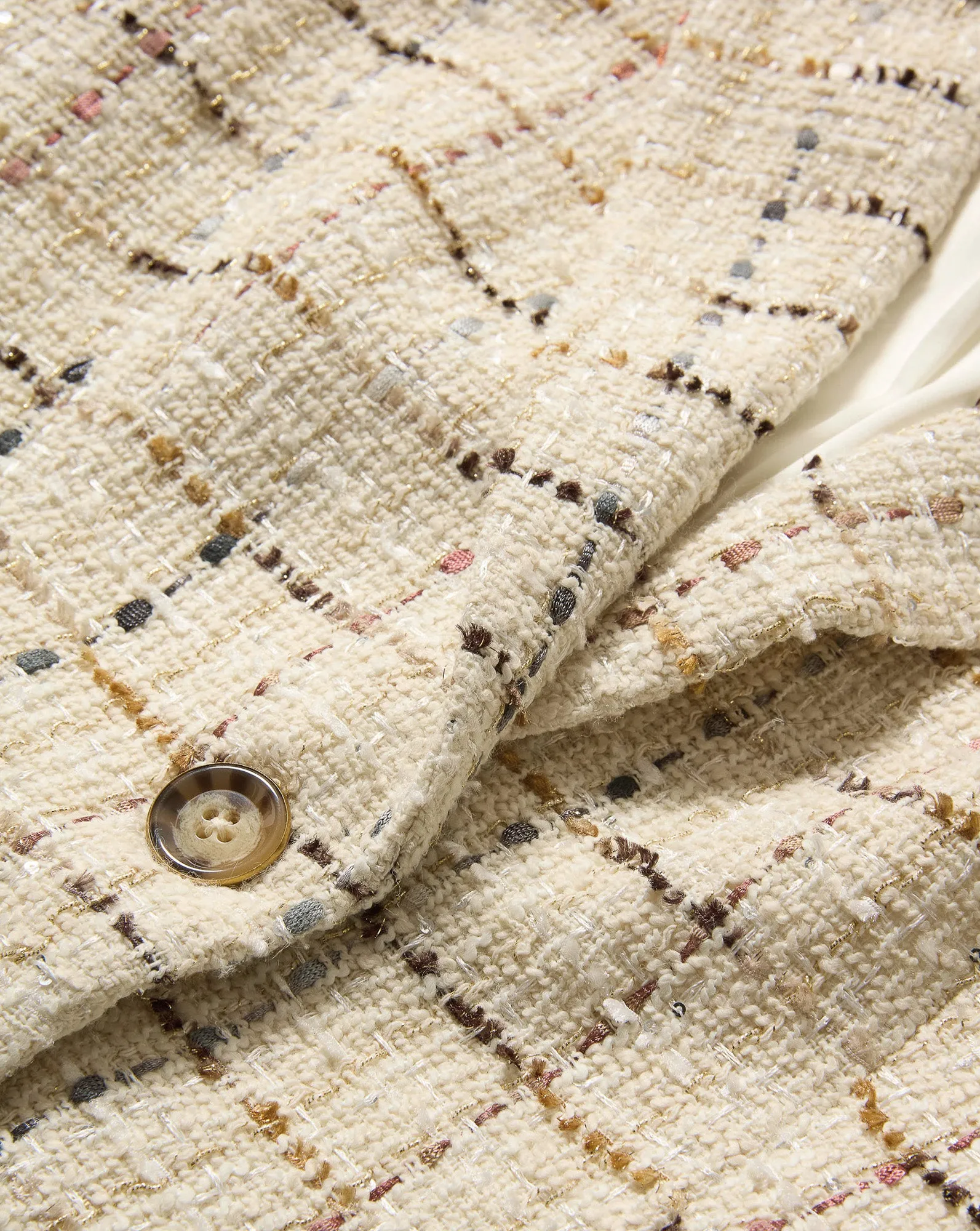 Healy Tweed Dickey Jacket sold by Veronica Beard product image thumbnail 3