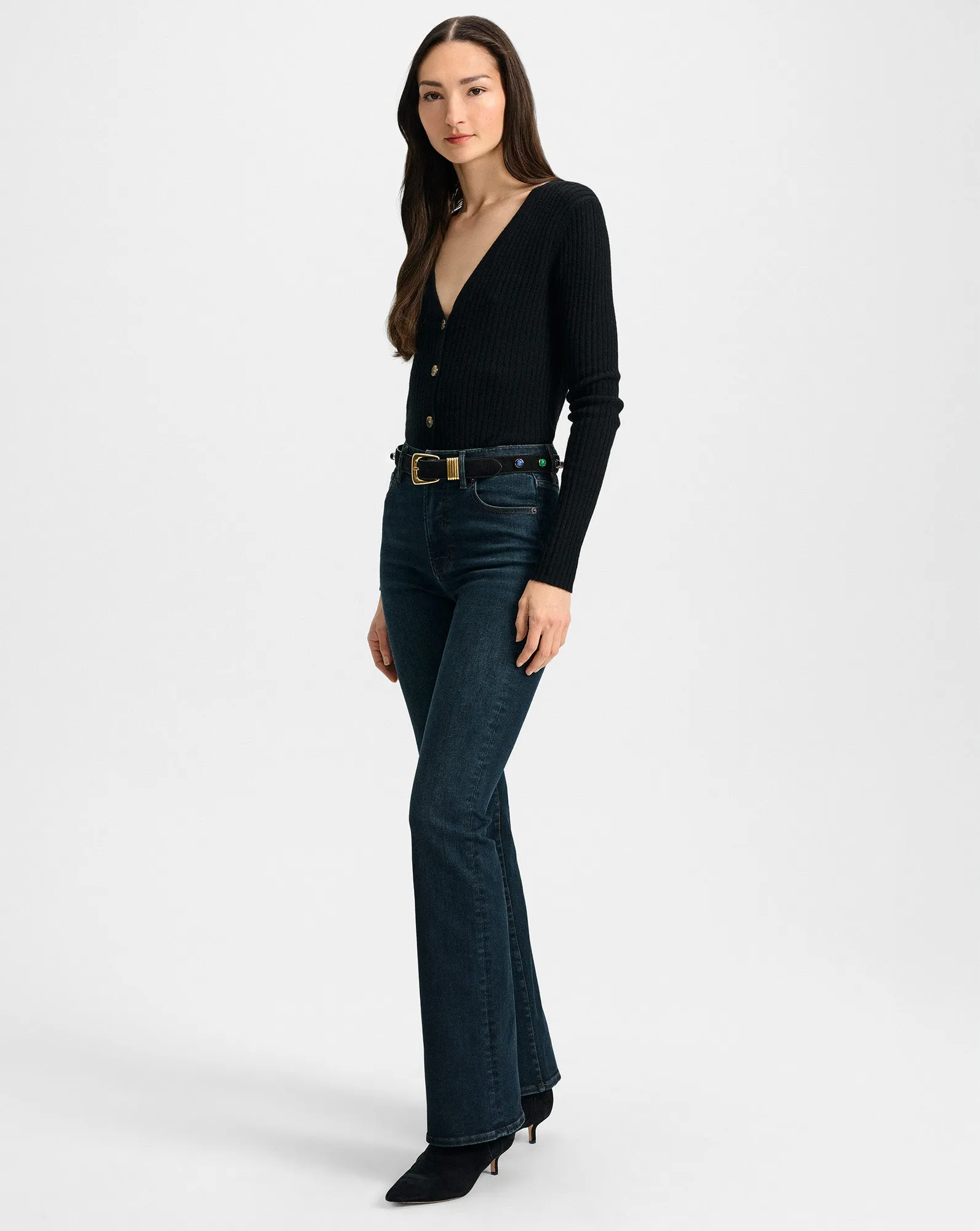 Cameron Bootcut Jean sold by Veronica Beard product image thumbnail 3