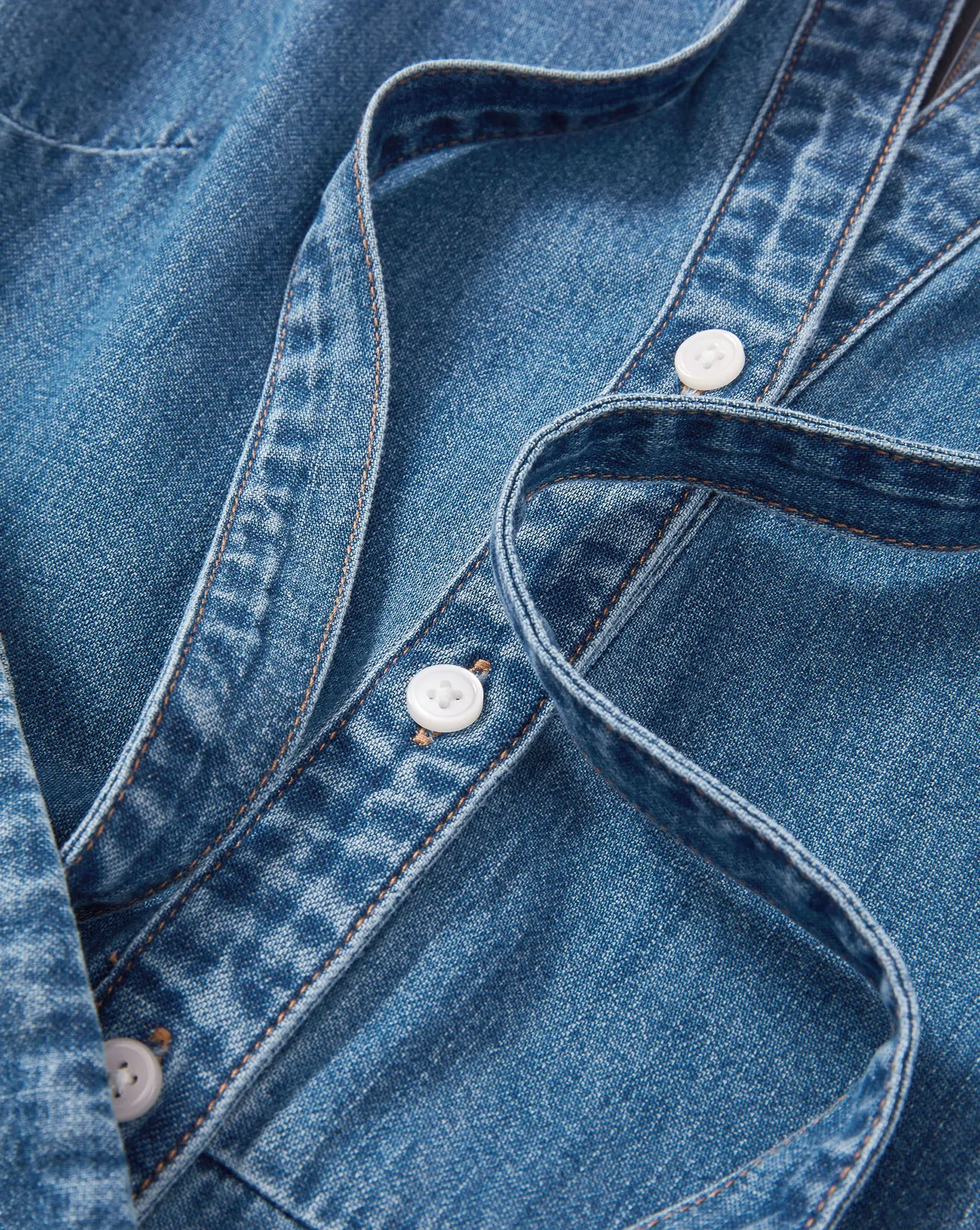 Honora Denim Midi Shirtdress sold by Veronica Beard product image thumbnail 3