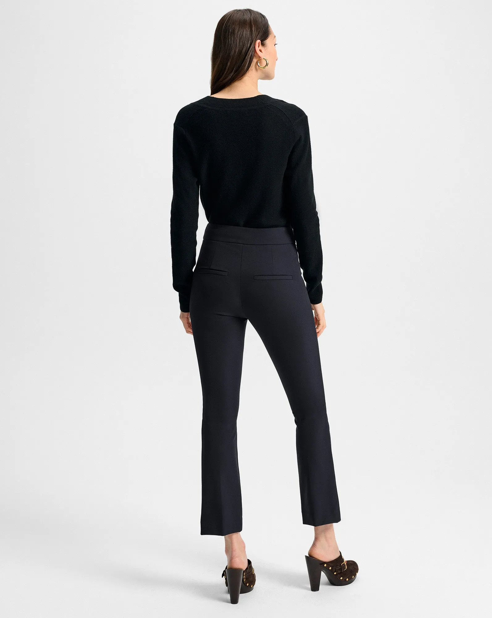 Dell Scuba Slim-Leg Pant sold by Veronica Beard product image thumbnail 4