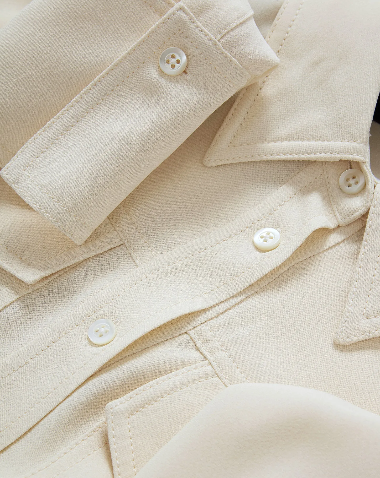 Pepper Button-Down Blouse sold by Veronica Beard product image thumbnail 3