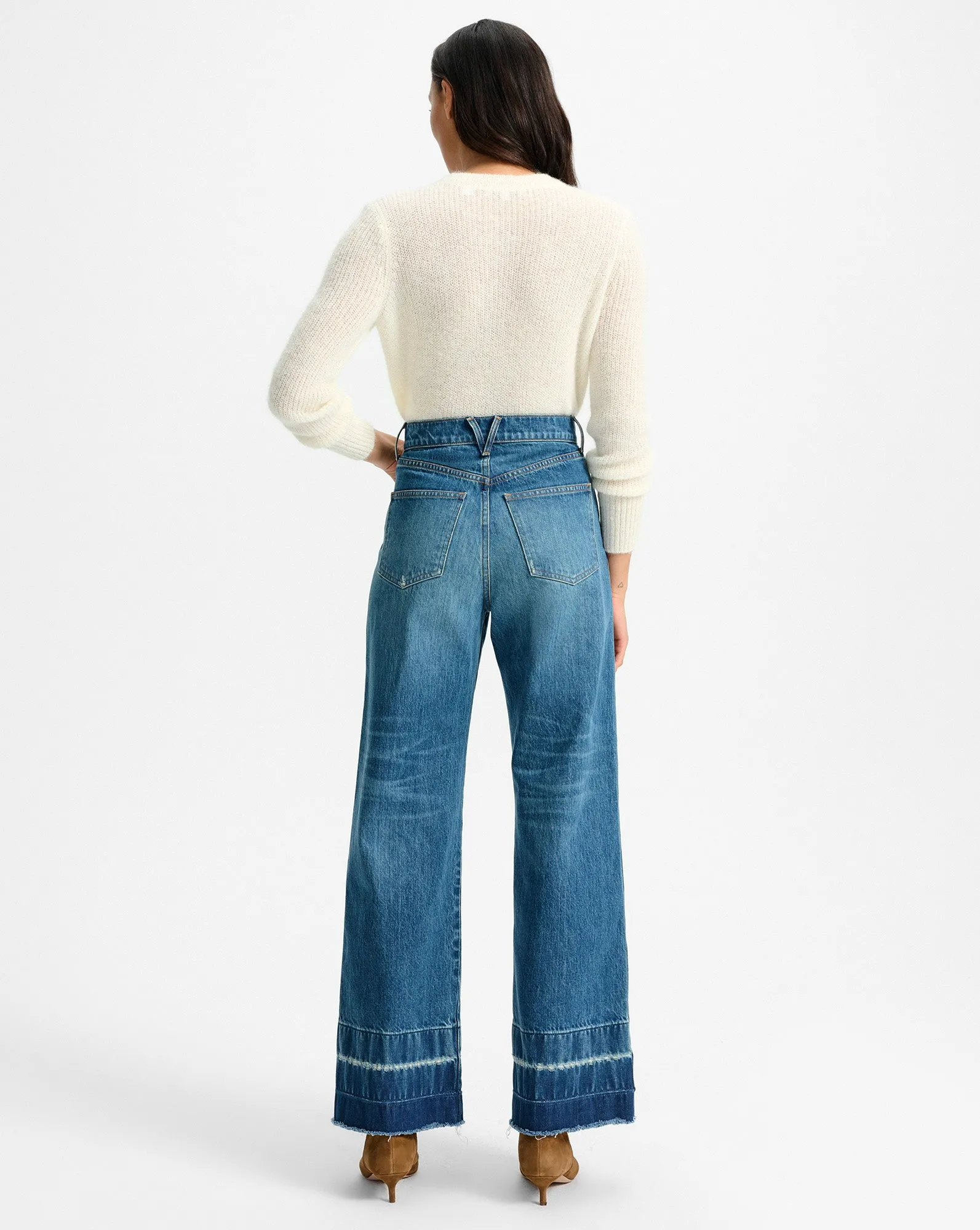 Taylor Wide-Leg Jean sold by Veronica Beard product image thumbnail 5