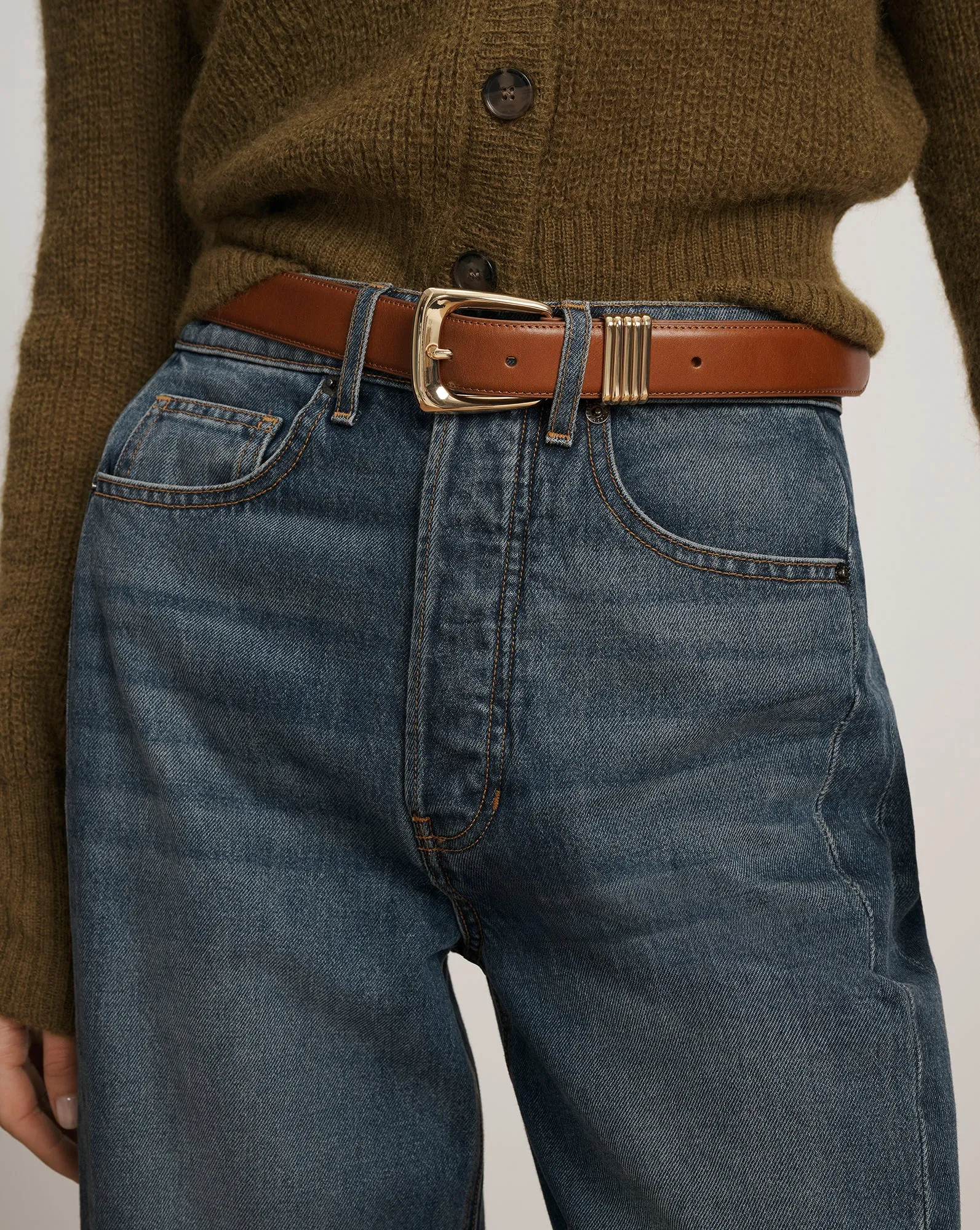 Arch Leather Belt sold by Veronica Beard product image thumbnail 2