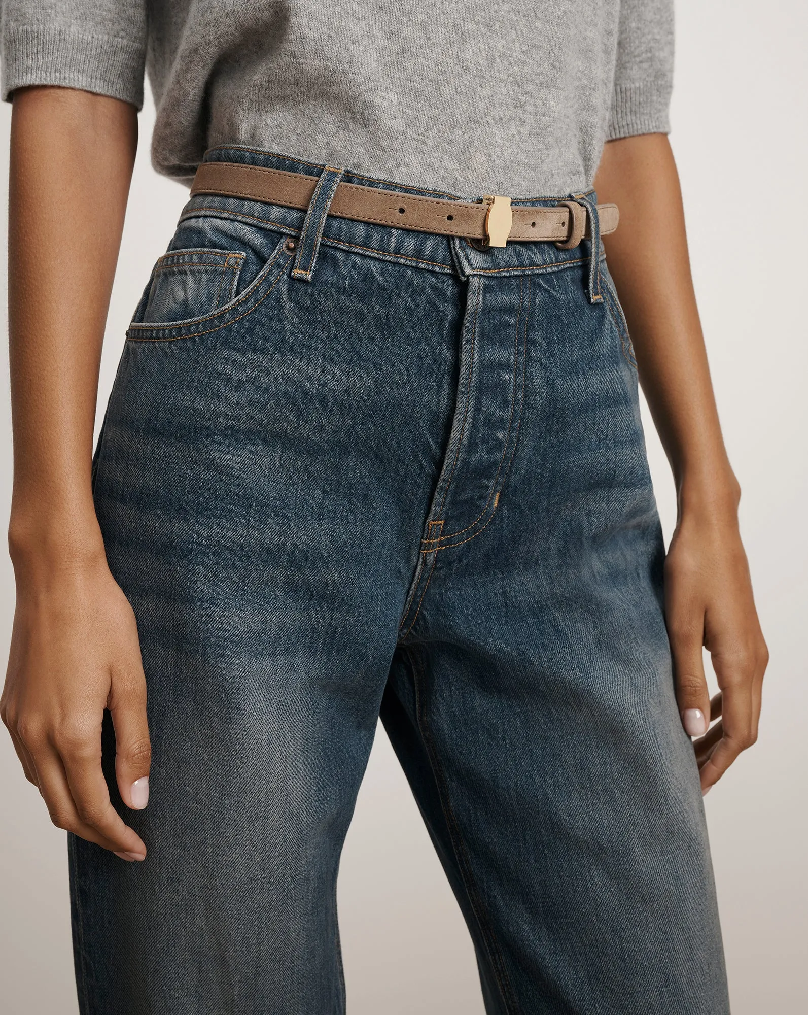 Dash Suede Belt sold by Veronica Beard product image thumbnail 4