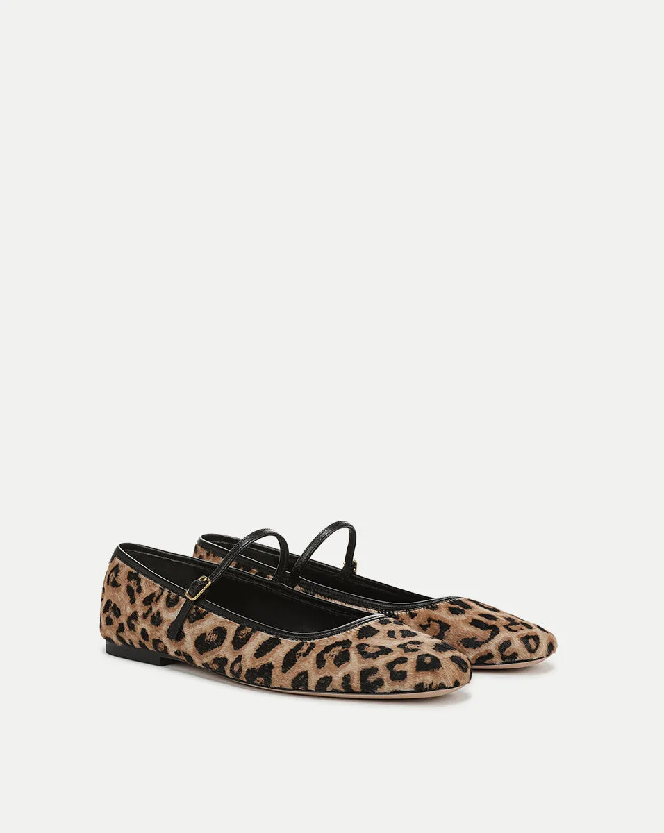 Ellie Leopard Flat sold by Veronica Beard product image thumbnail 2