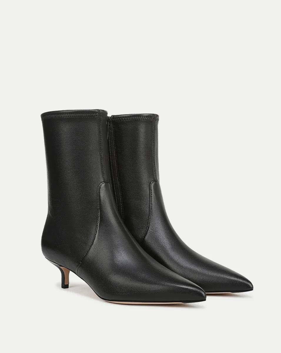 Lisa Stretch Kitten-Heel Ankle Boot sold by Veronica Beard product image thumbnail 3
