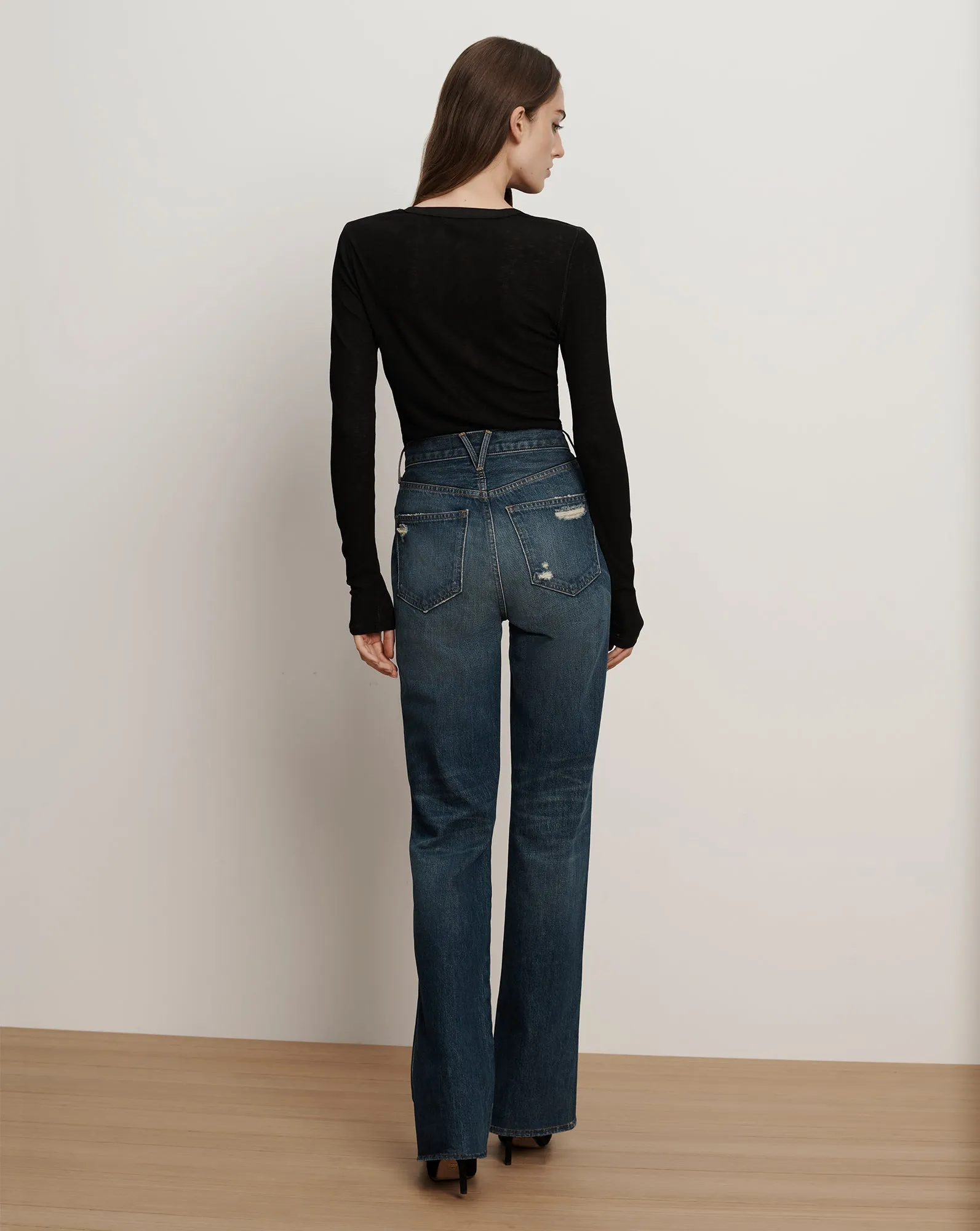 Dylan Straight-Leg Jean sold by Veronica Beard product image thumbnail 4