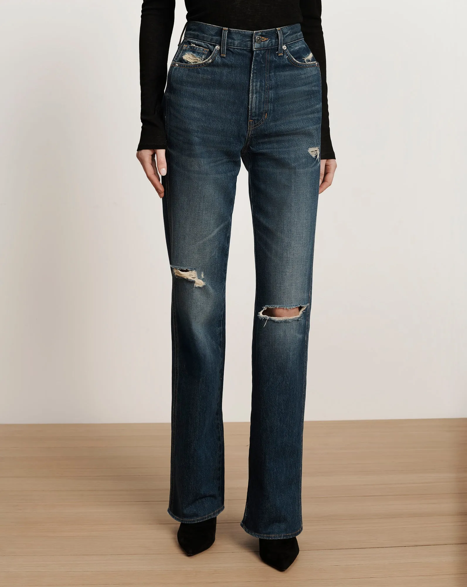 Dylan Straight-Leg Jean sold by Veronica Beard product image thumbnail 2