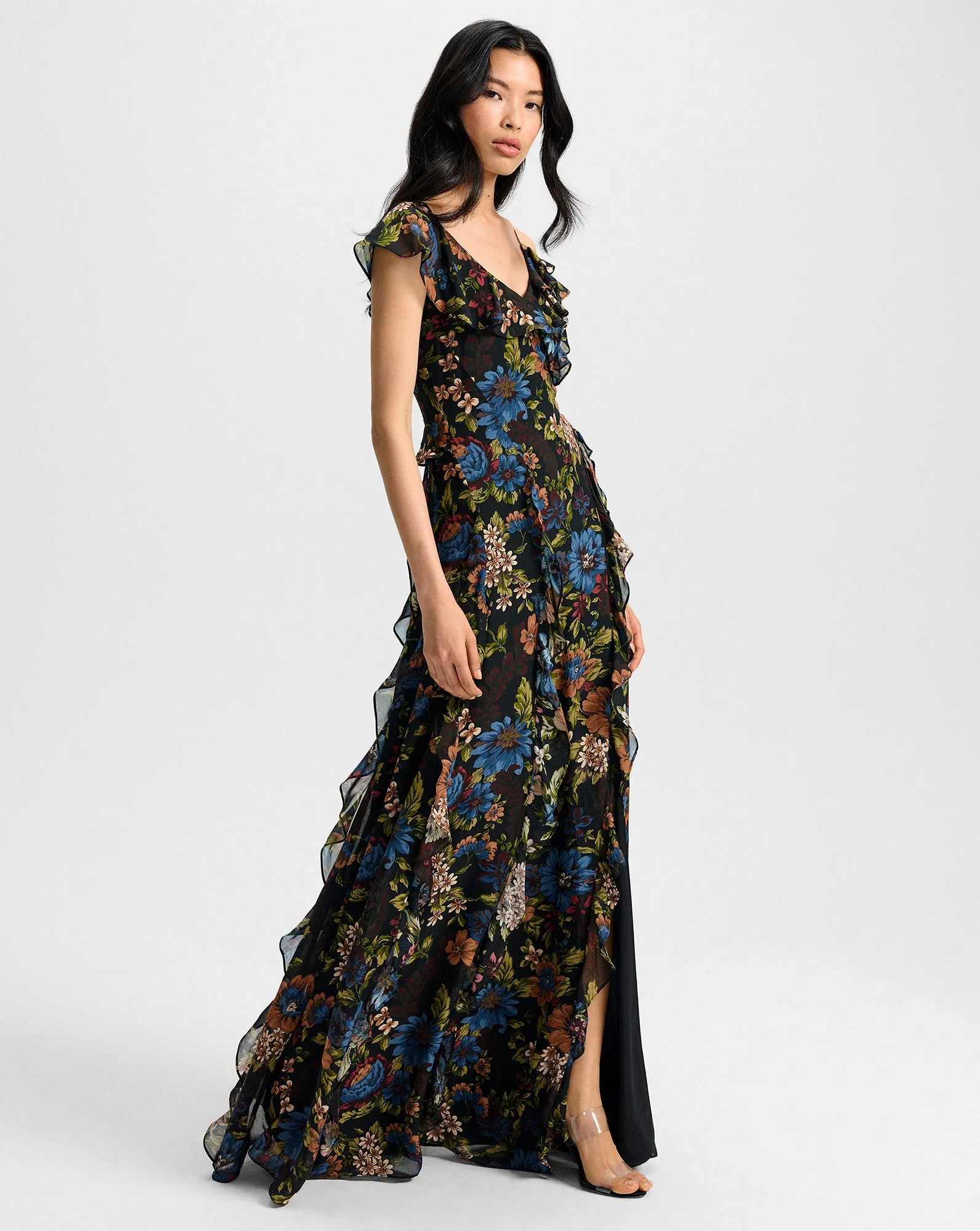 Madeline Silk Maxi Dress sold by Veronica Beard