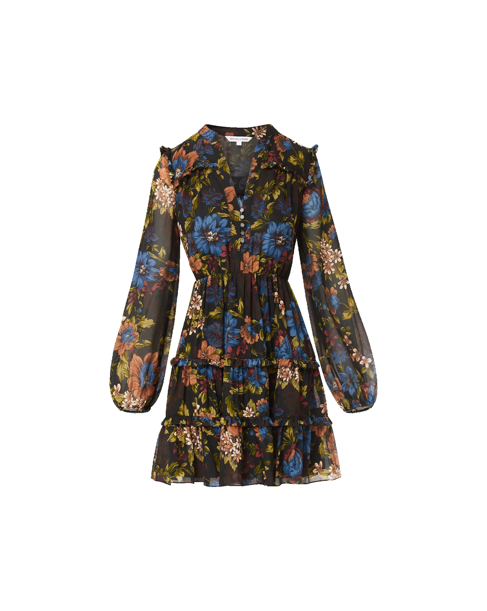 Justine Silk Mini Dress sold by Veronica Beard product image thumbnail 5