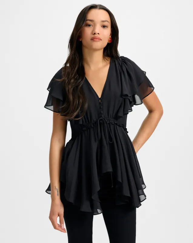 Sammie Silk Blouse sold by Veronica Beard