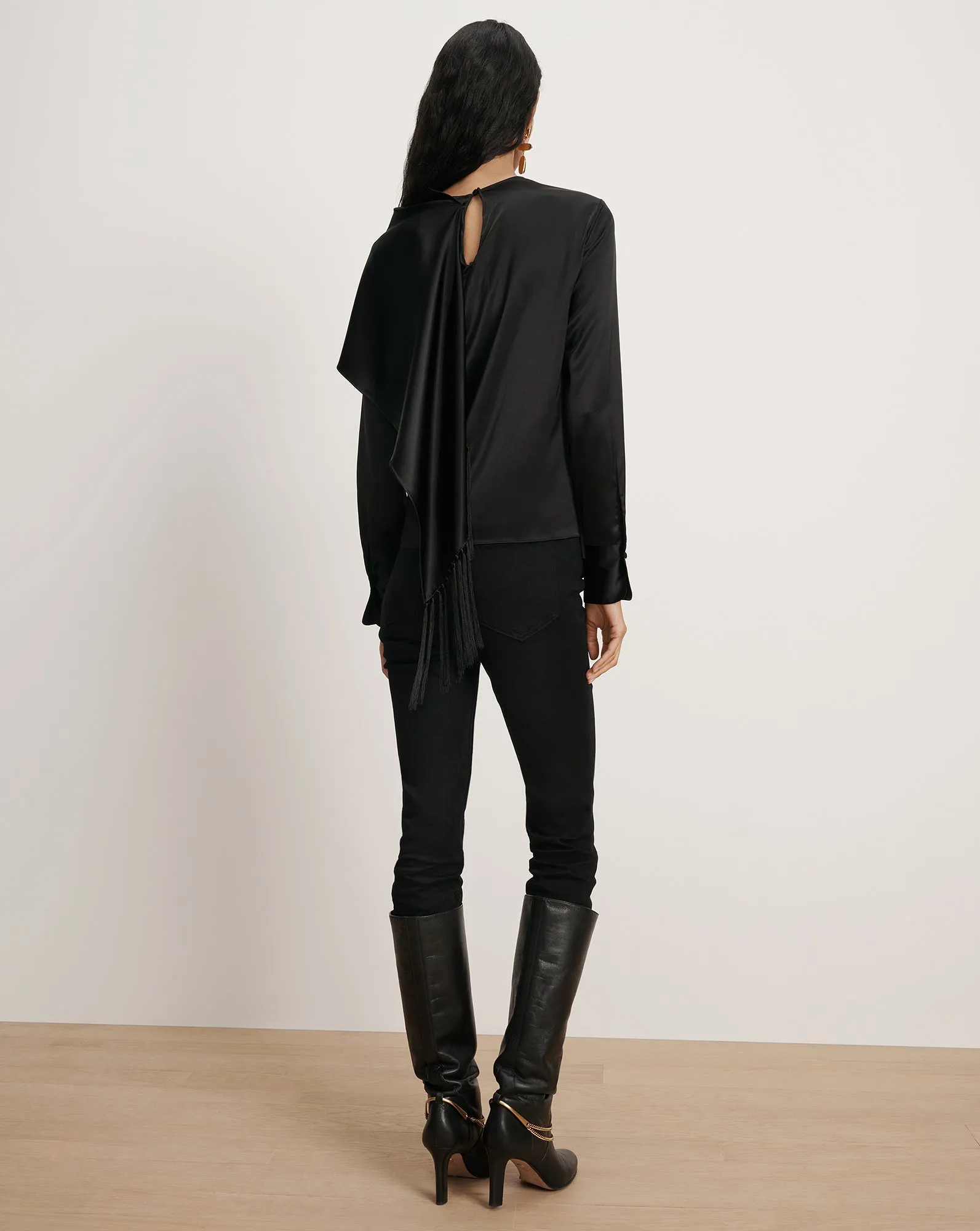 Daleney Scarf Blouse sold by Veronica Beard product image thumbnail 4