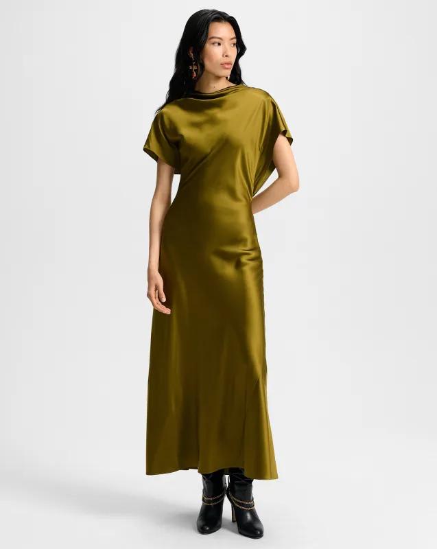 Redgrave Silk Midi Dress sold by Veronica Beard