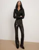 Collier Sequin Skinny-Flare Pant sold by Veronica Beard