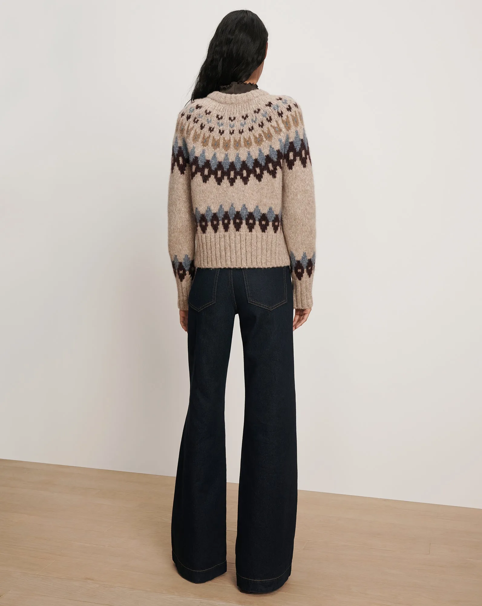 Christina Fair Isle Cardigan sold by Veronica Beard product image thumbnail 4