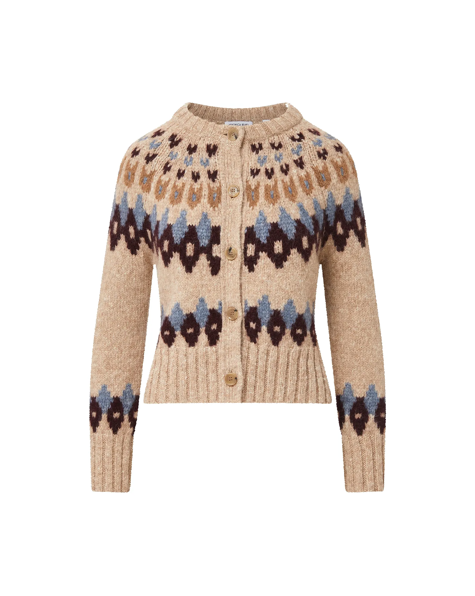 Christina Fair Isle Cardigan sold by Veronica Beard product image thumbnail 5