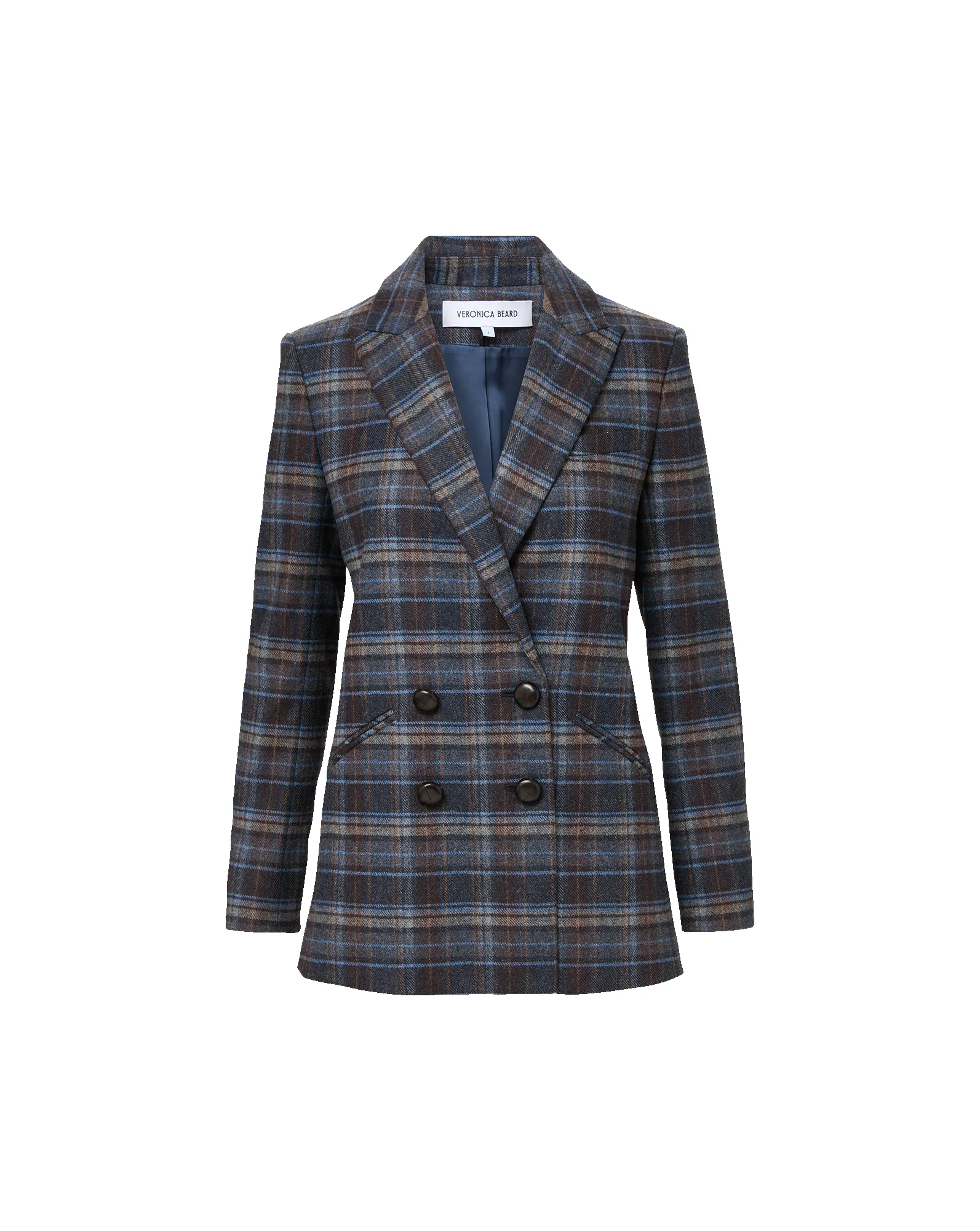 Oria Plaid Dickey Jacket sold by Veronica Beard product image thumbnail 5