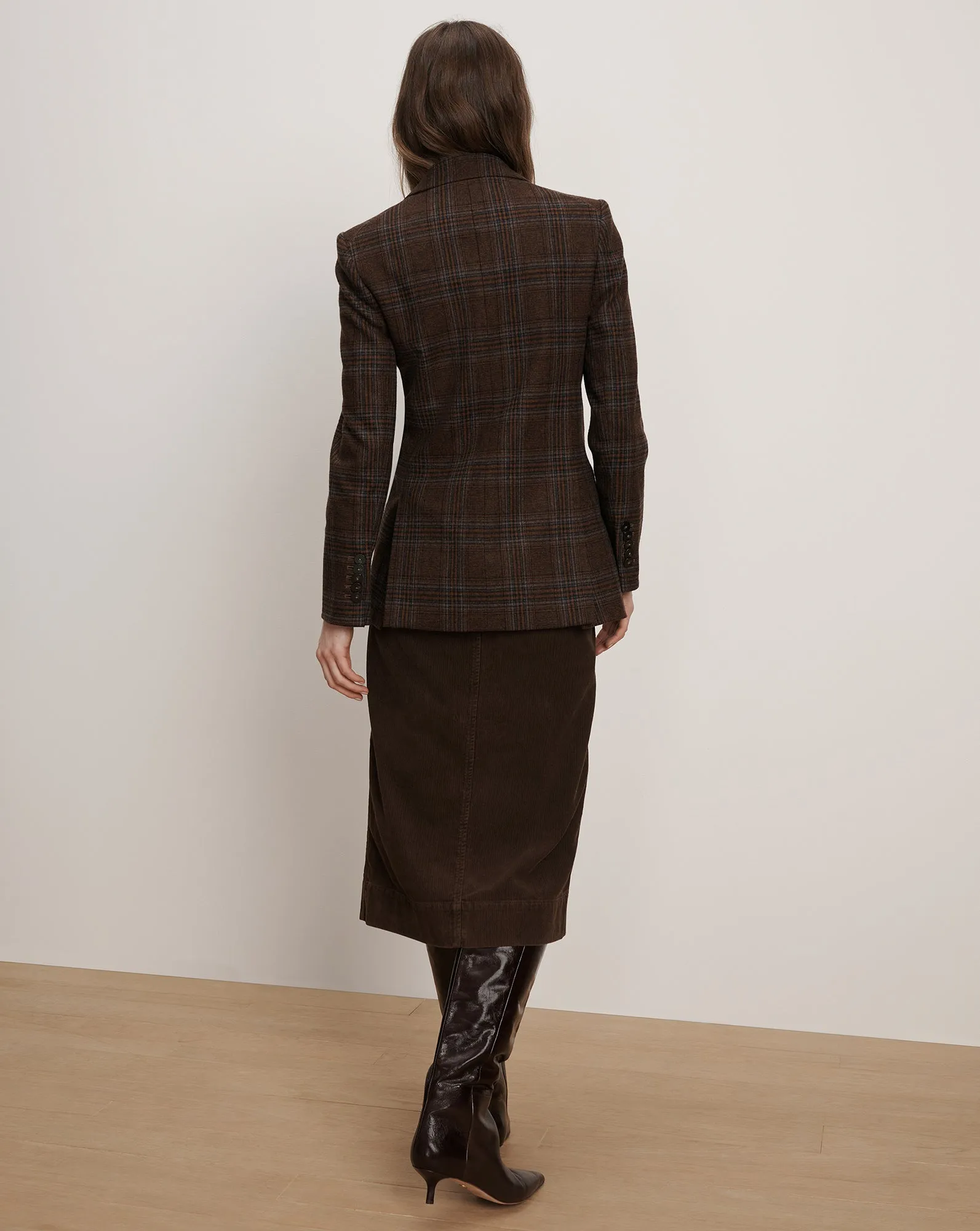 Maci Plaid Dickey Jacket sold by Veronica Beard product image thumbnail 4