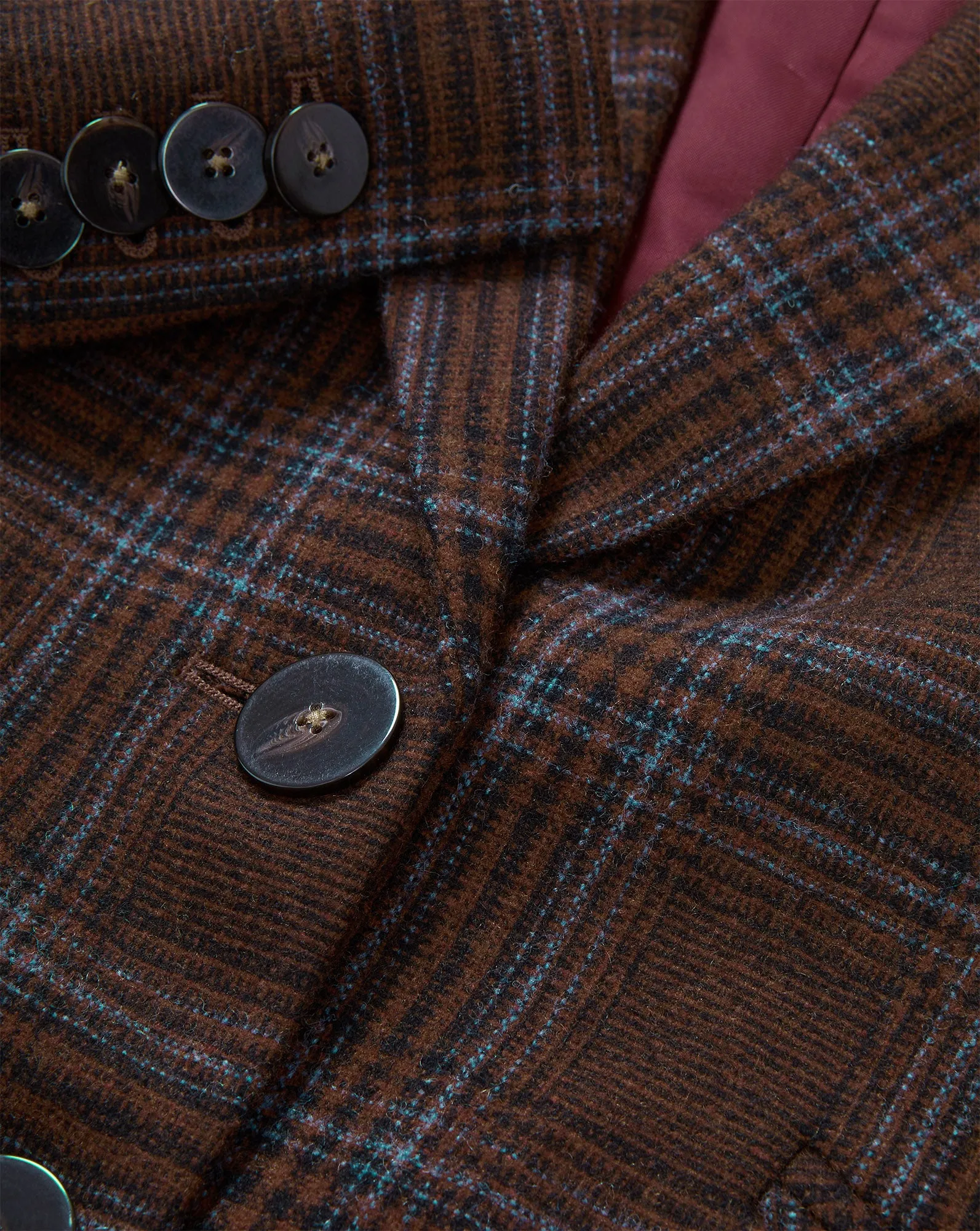 Maci Plaid Dickey Jacket sold by Veronica Beard product image thumbnail 3