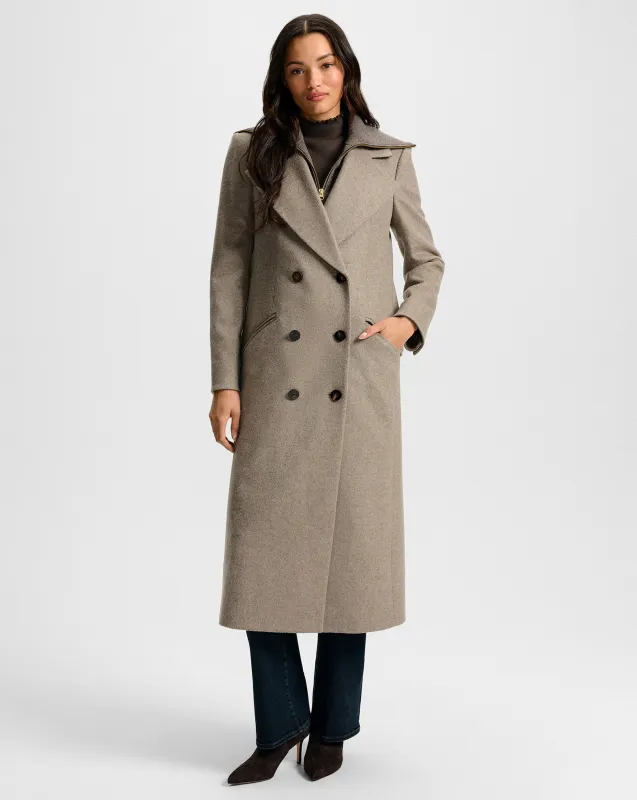 Seth Wool-Cashmere Coat sold by Veronica Beard