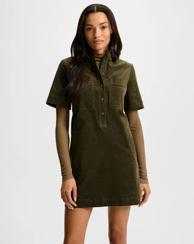 Koulis Mini Shirtdress sold by Veronica Beard