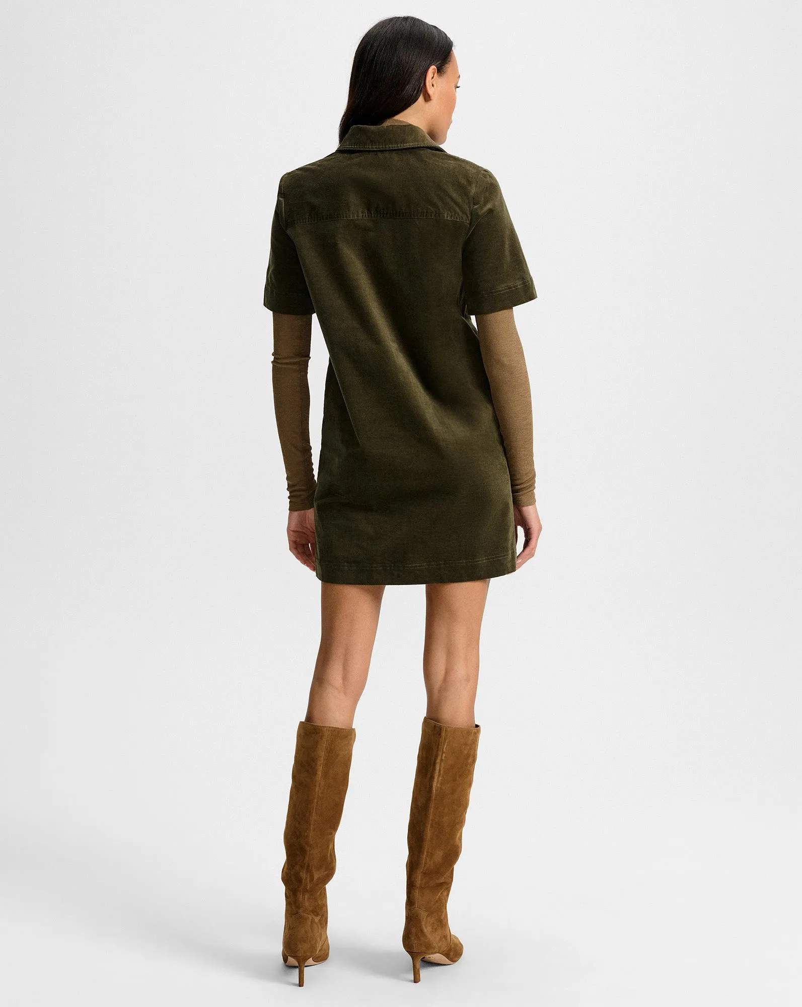 Koulis Mini Shirtdress sold by Veronica Beard product image thumbnail 5