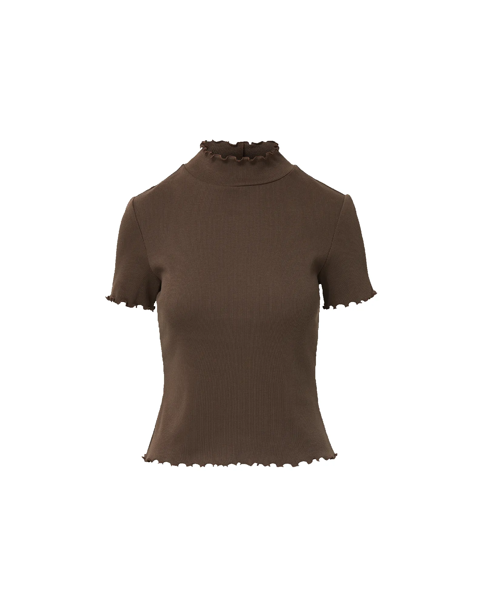 Harden Purl-Trim T-Shirt sold by Veronica Beard product image thumbnail 5