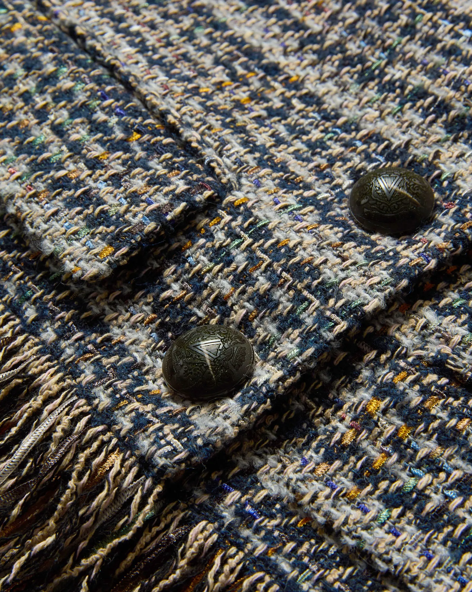 Lyons Fringe Jacket sold by Veronica Beard product image thumbnail 3