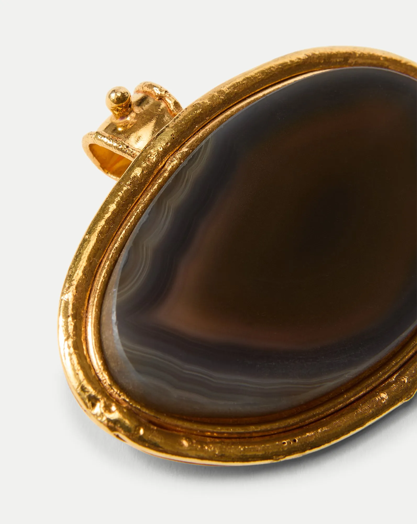 Dakota Brown Agate Necklace sold by Veronica Beard product image thumbnail 2