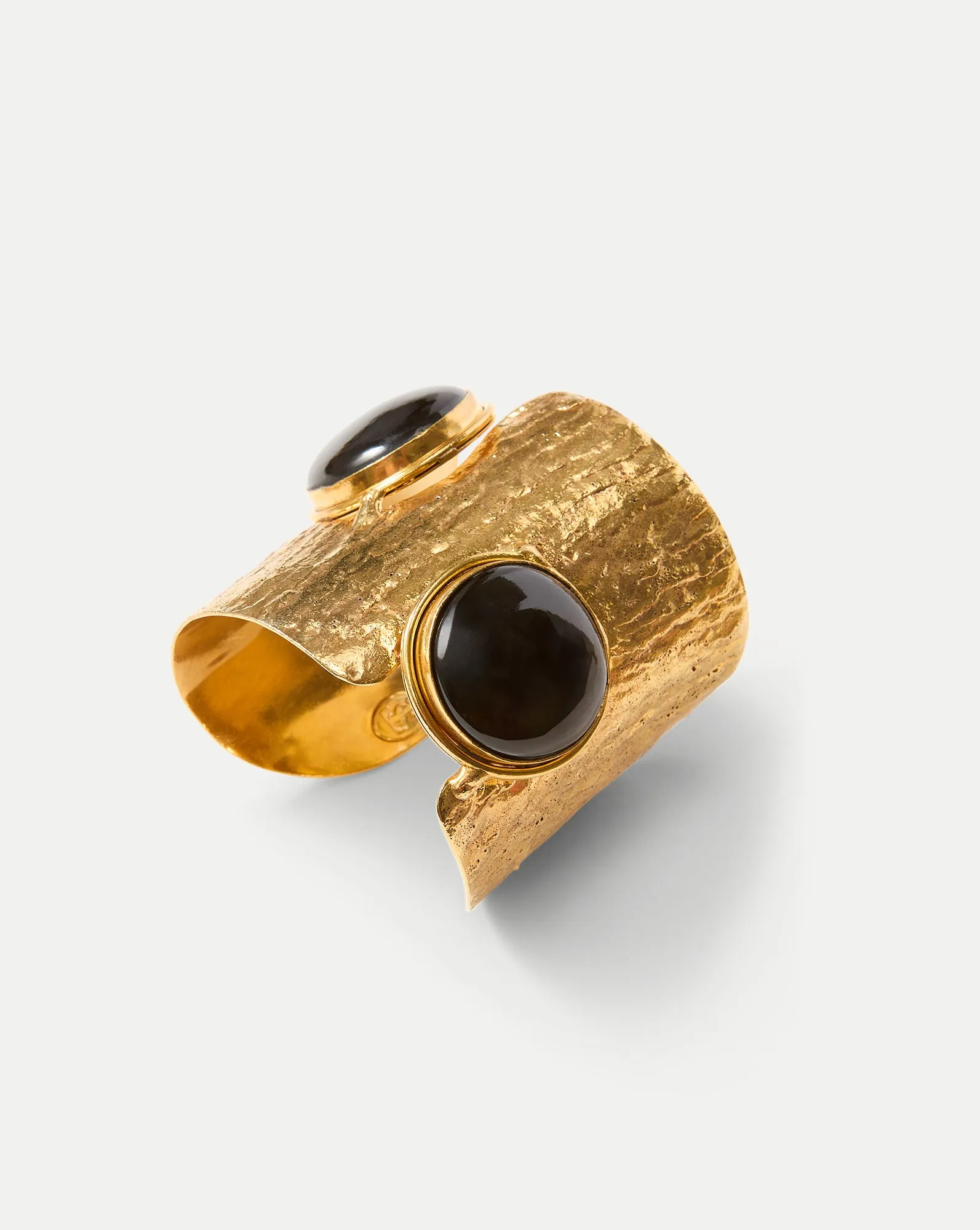 Ajourée II Smoky Quartz Cuff sold by Veronica Beard