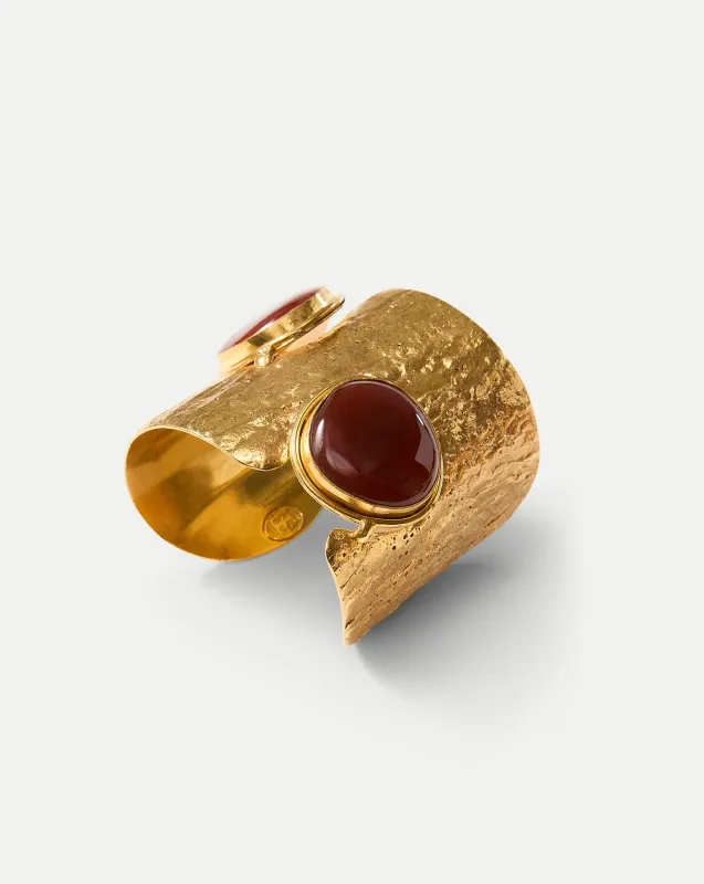 Ajourée II Carnelian Cuff sold by Veronica Beard
