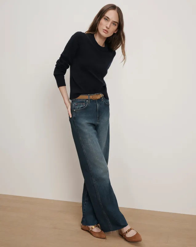 Taylor Wide-Leg Jean sold by Veronica Beard