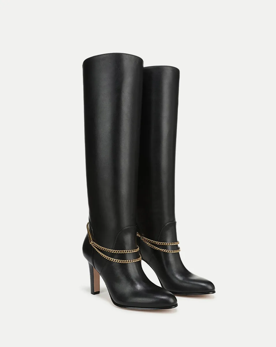 Tarian Tall Chain Boot sold by Veronica Beard product image thumbnail 2