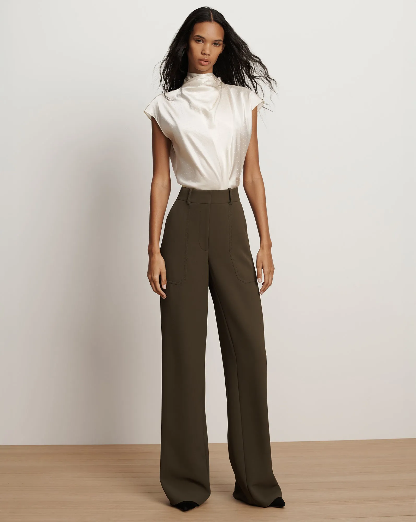 Leileny Silk Blouse sold by Veronica Beard product image thumbnail 2