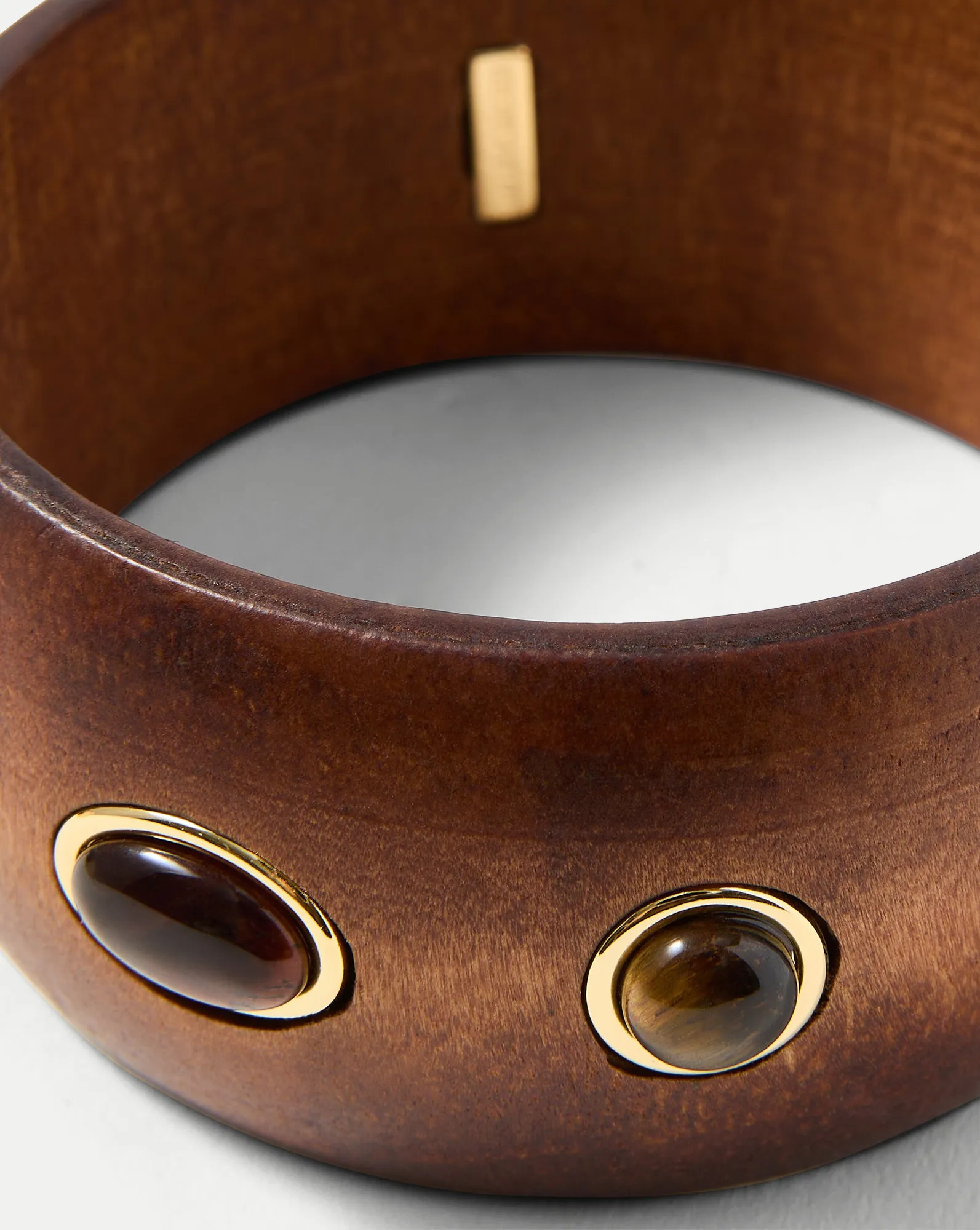 Wood Embellished Bangle sold by Veronica Beard product image thumbnail 3
