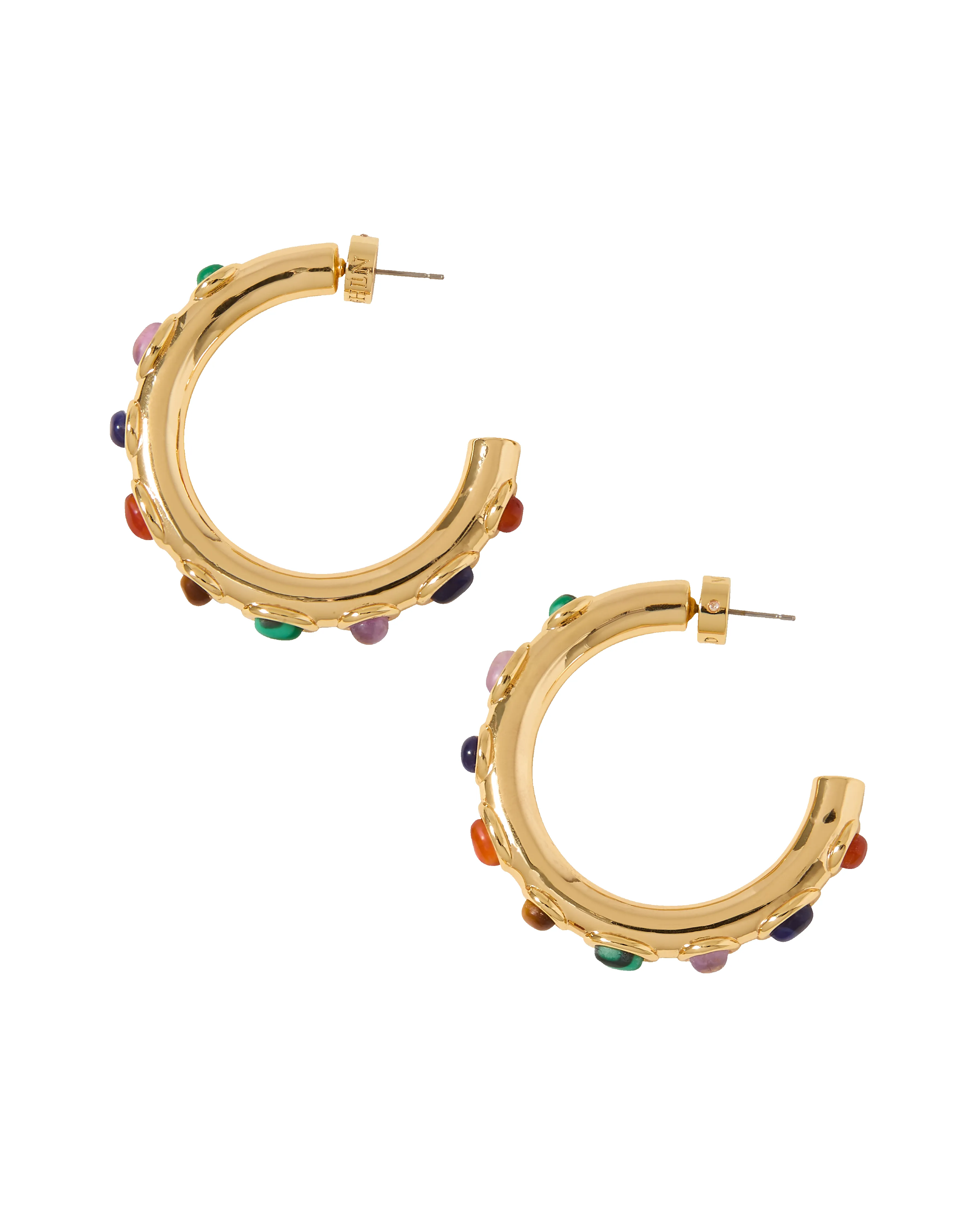 Cabochon Embellished Hoop sold by Veronica Beard product image thumbnail 5