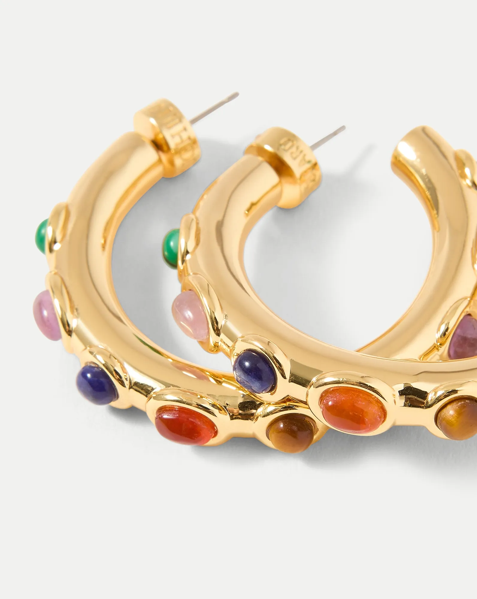 Cabochon Embellished Hoop sold by Veronica Beard product image thumbnail 4